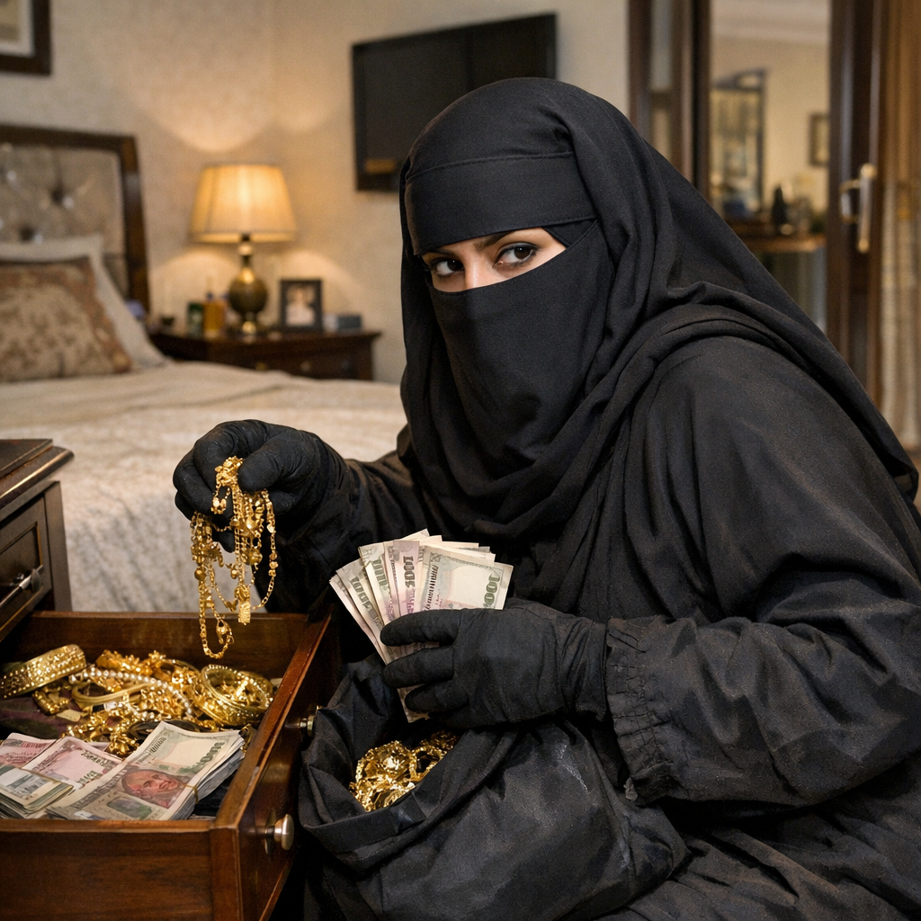बुर्का पहन घर में घुसी, उड़ाए सहेली के सोने के जेवर, लाखों की नकदी पर भी हाथ साफ; ऐसे पकड़ी गई