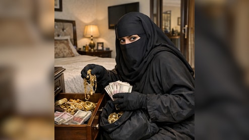 बुर्का पहन घर में घुसी, उड़ाए सहेली के सोने के जेवर, लाखों की नकदी पर भी हाथ साफ; ऐसे पकड़ी गई