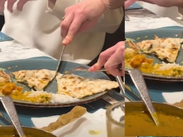 "Looks Like A Crime Scene": Dutch Woman Eating Naan With Fork And Knife Sparks Hilarious Reactions