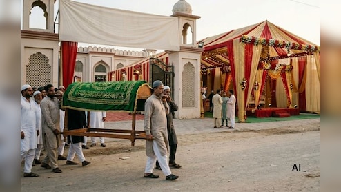 बेटी की 'डोली' से पहले उठा पिता का जनाजा, शादी के कार्ड बांटने निकले थे, रास्ते में हुई मौत