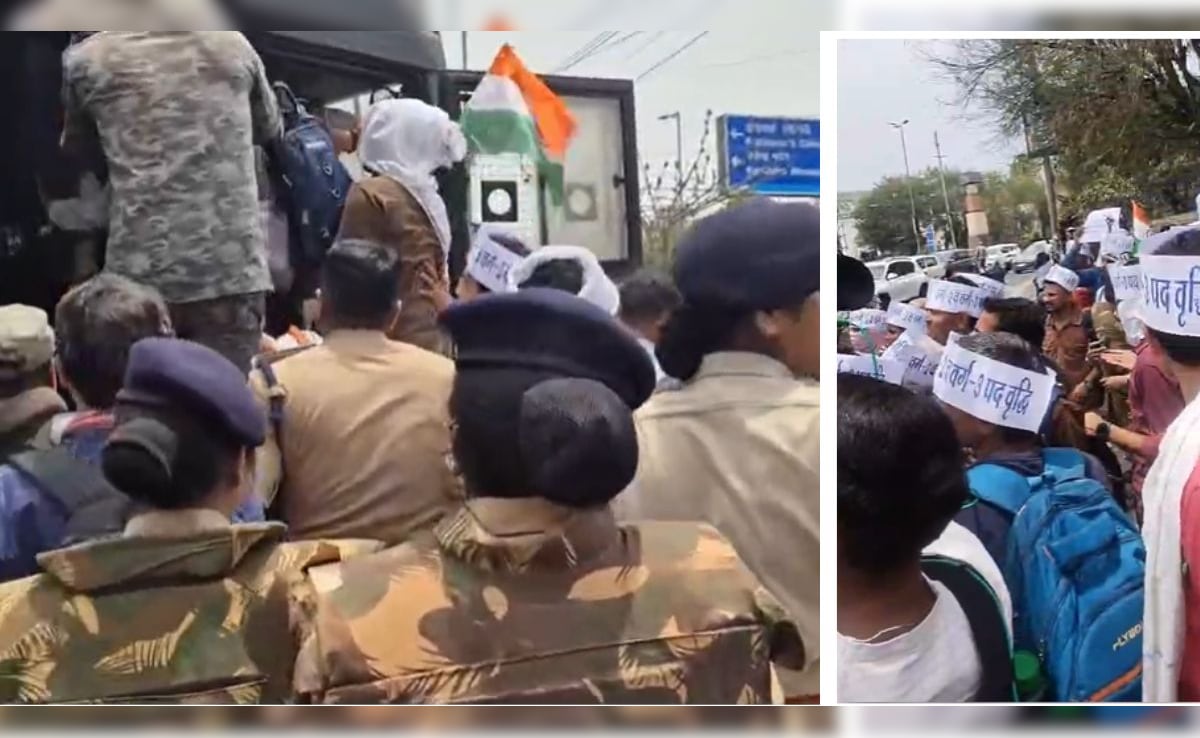 शिक्षक भर्ती के अभ्यर्थियों ने भोपाल में फिर खोला मोर्चा, जानें किस बात पर हो रहा है प्रदर्शन