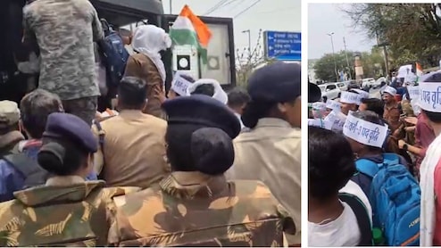 शिक्षक भर्ती के अभ्यर्थियों ने भोपाल में फिर खोला मोर्चा, जानें किस बात पर हो रहा है प्रदर्शन