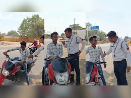 Cop Goes Viral With <i>'Hulku Re'</i> Trend, Explains Traffic Rules In AI Style: Watch Video
