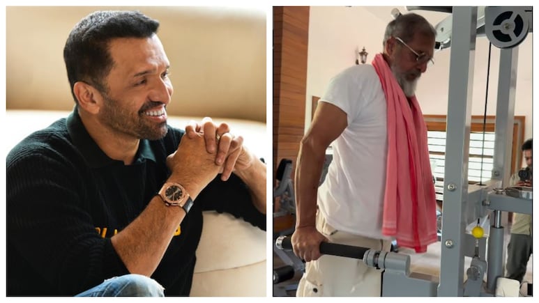 Watch: Nana Patekar Performs Tricep Dips At 76, Leaves Fans Inspired
