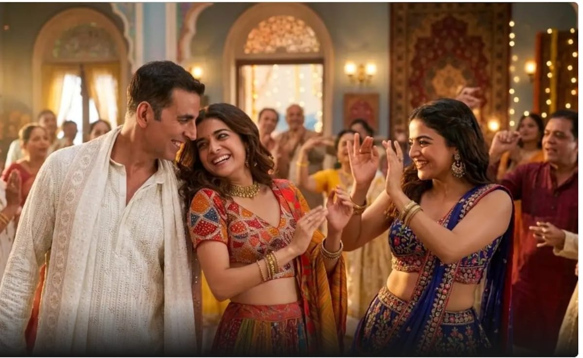 59 का हीरो 32 की हीरोइन, भूत बंगला के 'ओ सुंदरी' में खिलाड़ी कुमार की एनर्जी देख फैंस बोले- 90s वाली वाइब, अक्की इज बैक