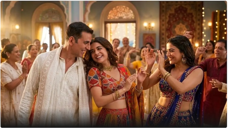 59 का हीरो 32 की हीरोइन, भूत बंगला के 'ओ सुंदरी' में खिलाड़ी कुमार की एनर्जी देख फैंस बोले- 90s वाली वाइब, अक्की इज बैक