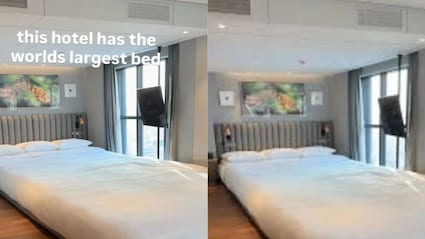 Seoul Has The World's Largest Hotel Bed, And You Can Walk Across It