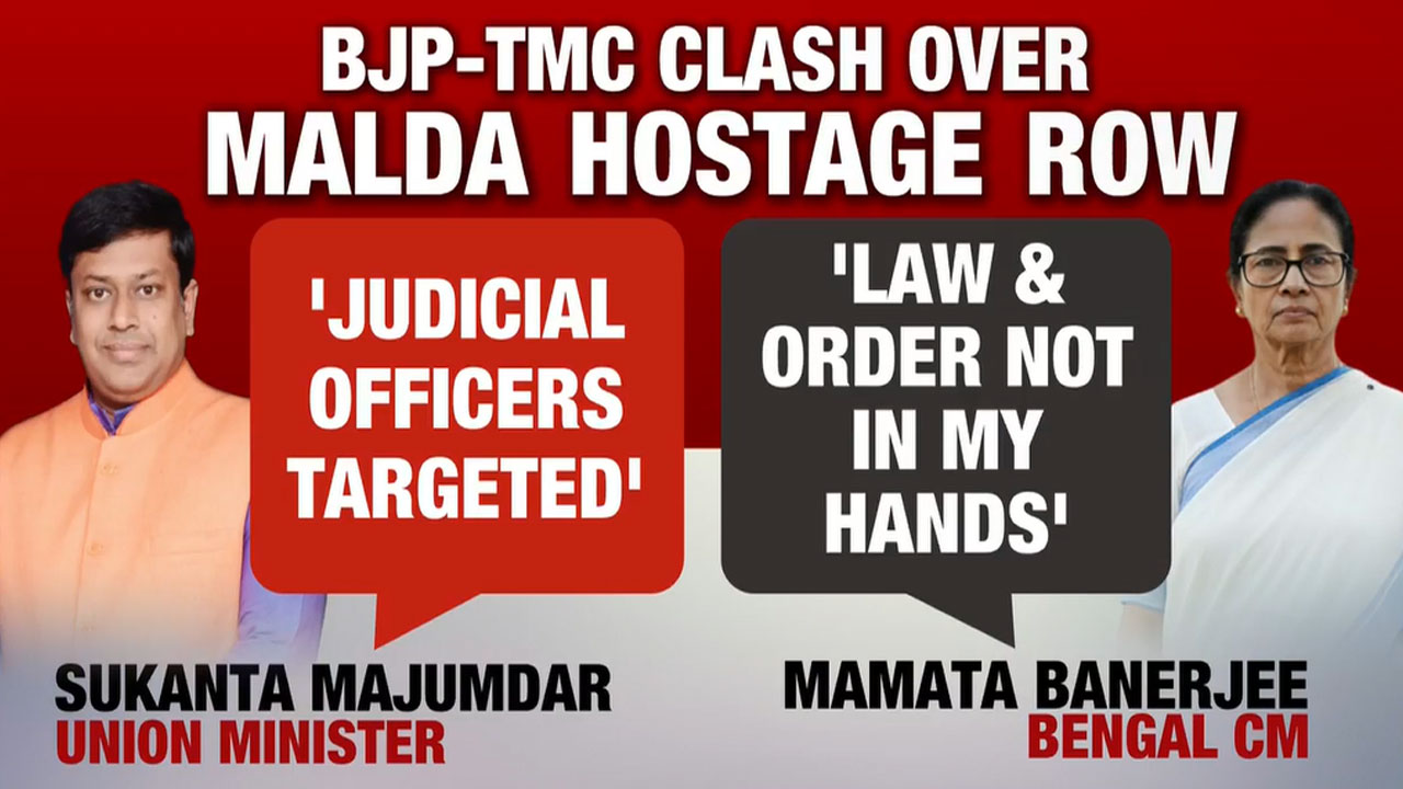 Political Row Erupts Between TMC And BJP Over Malda Clash