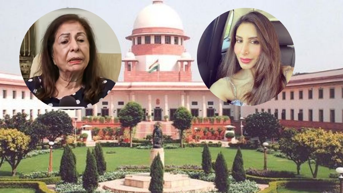 आप 80 की हैं केस लंबा चलेगा,आपस में सुलझा लीजिए; बहू के खिलाफ कोर्ट पहुंचीं संजय कपूर की मां को 'सुप्रीम' सलाह