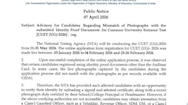 CUET UG 2026: फोटो मिसमैच होने पर रद्द हो सकता है आवेदन, सुधार के लिए NTA ने दिया आखिरी मौका