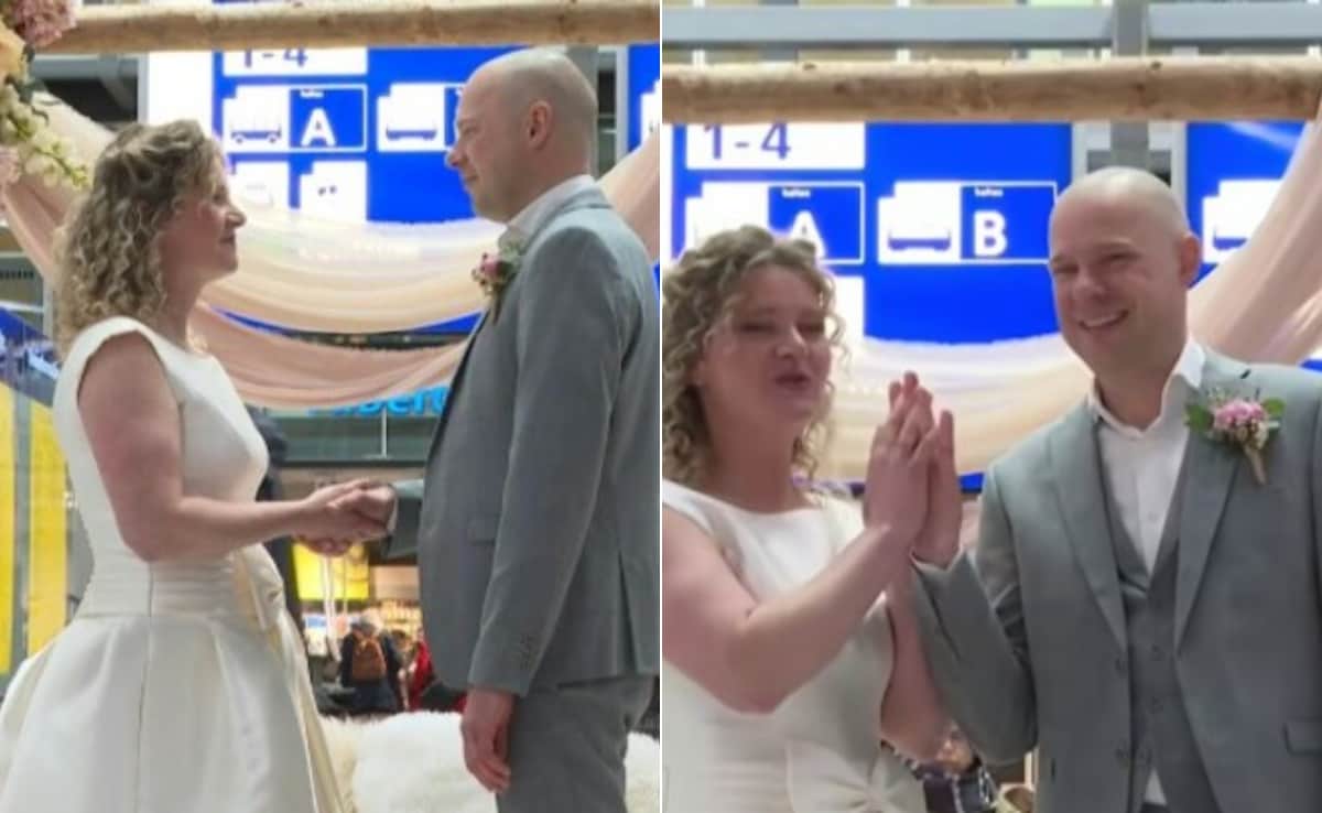 शादी हो तो ऐसी! न कोई पैलेस, न महंगी ड्रेस...मुसाफिर बने बाराती और स्टेशन बना मंडप