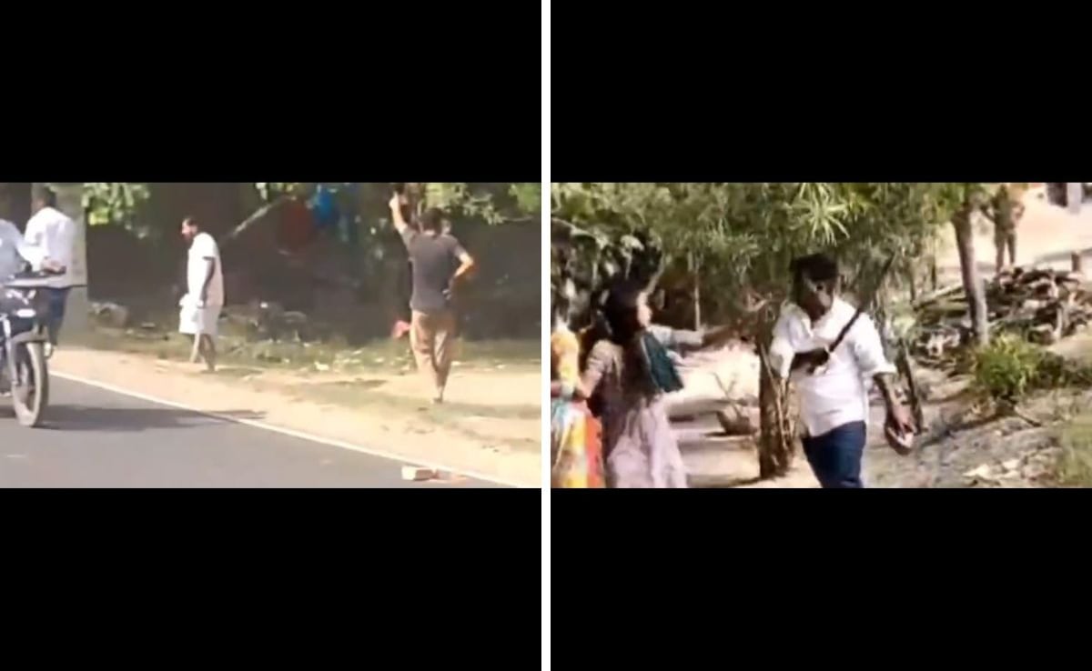 Bihar: लालगंज में क्रिकेट विवाद बना खूनी जंग, बीच सड़क पर चली तलवारें; परिवार पर हमला