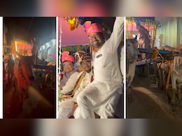 बिहार: न लग्जरी कार, न शोर-शराबा, बारात के लिए सजा दी बैलगाड़ी; दूल्हे के साथ बैठे JDU विधायक