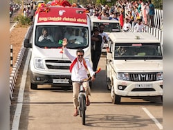 Vijay's Cycle Campaign Draws Eyeballs In Tamil Nadu, Critics Say "Stunt"