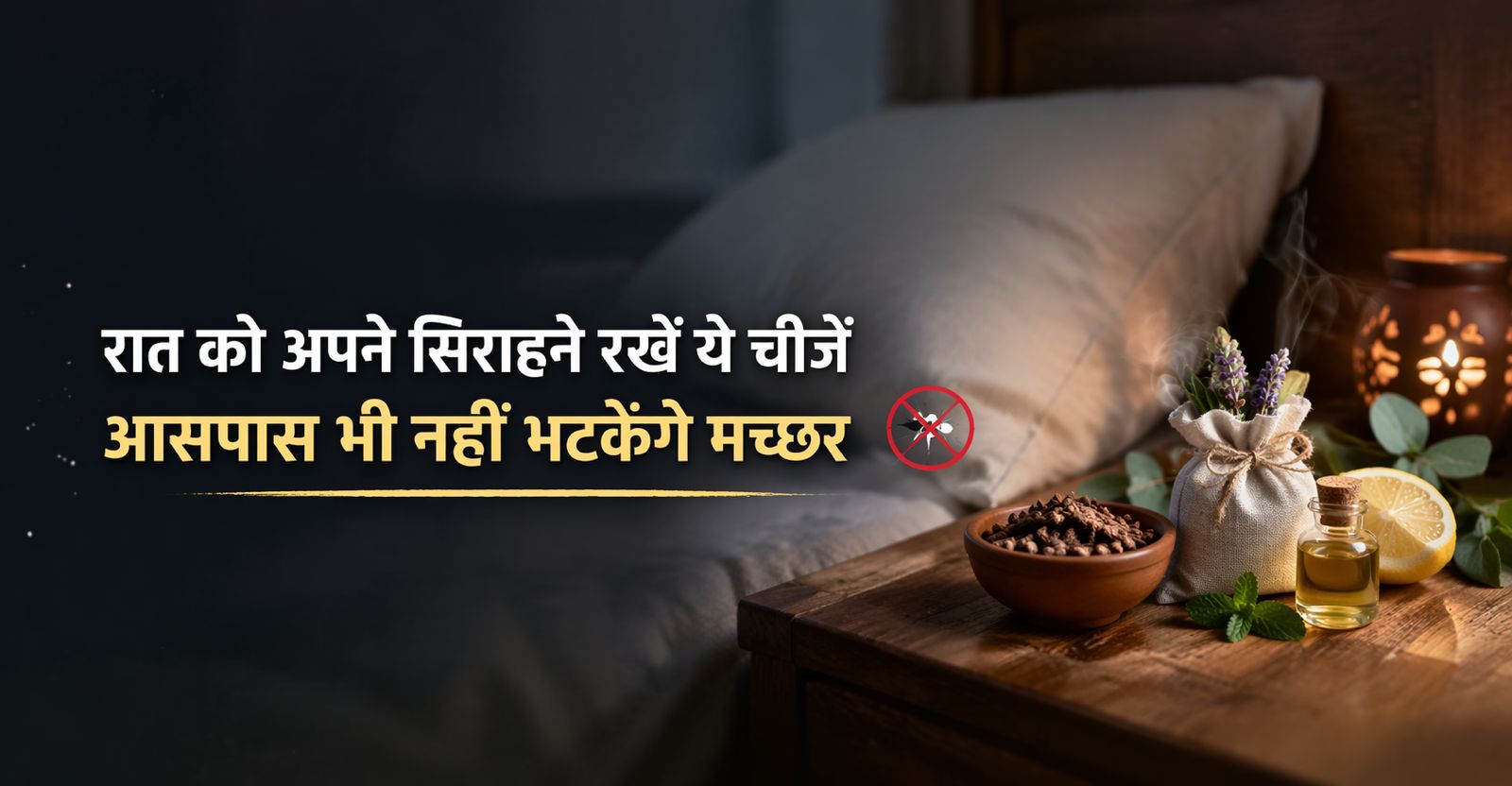 ना धुआं, ना केमिकल वाली मशीन, सोते समय पास में रखें ये चीजें, आसपास भी नहीं भटकेंगे मच्छर