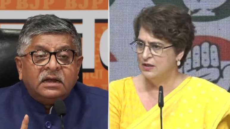 'महिला कोई सामान है क्या,भाषा ही गलत है...' महिला रिजर्वेशन बिल पर रविशंकर प्रसाद का प्रियंका गांधी पर पलटवार