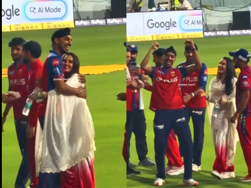 Arshdeep Gets Hug From Preity Zinta. Pacer's Reaction Has Shami In Splits