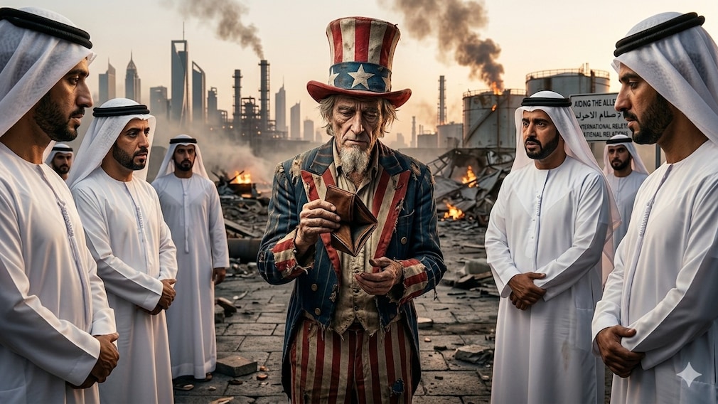 1 War, 3 Bills: UAE's Bailout, Iran's $270 Billion, Trump's Off-Ramp Search