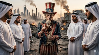 1 War, 3 Bills: UAE's Bailout, Iran's $270 Billion, Trump's Off-Ramp Search