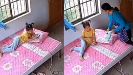 Viral Video: मोबाईल बघत होती चिमुकली, अचानक जे घडलं ते फारच भयंकर... थरकाप उडणारे CCTV फुटेज