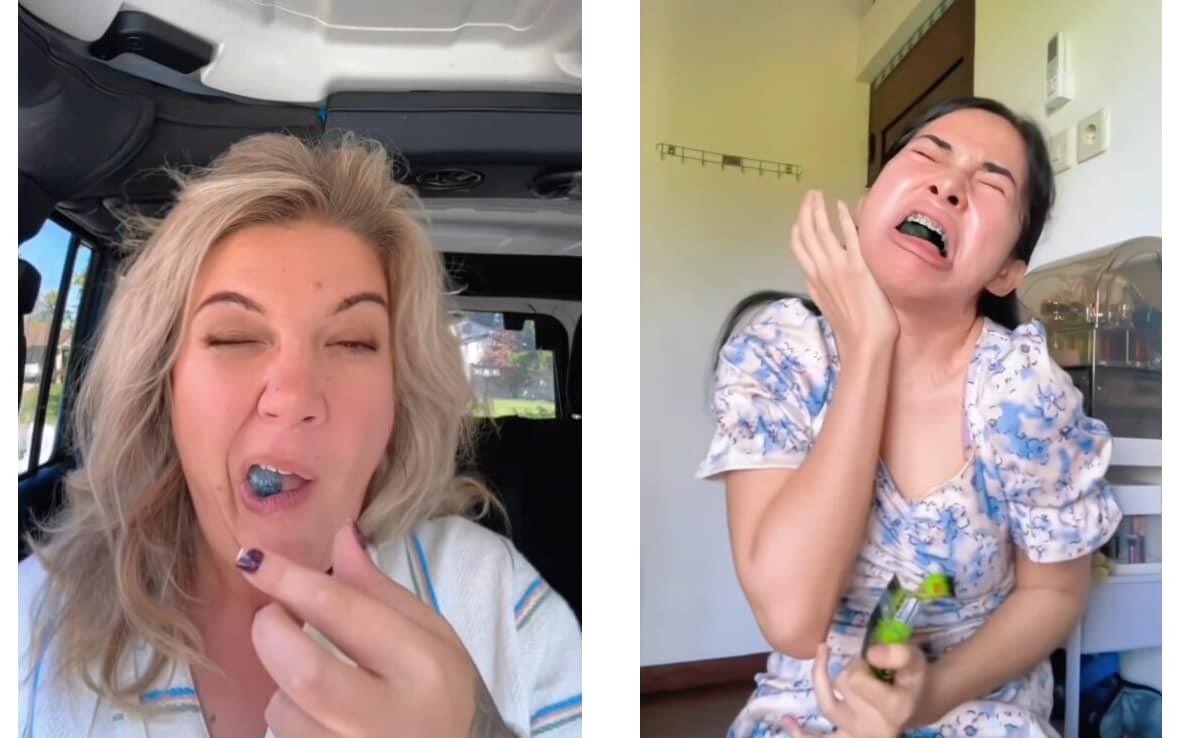 कलेजा मुंह को आ जाए! दुनिया की सबसे खट्टी कैंडी खाते ही उछल पड़े लोग, वीडियो देख छूट जाएगी हंसी