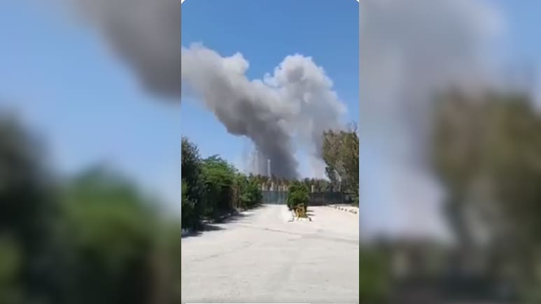 Iran's Kharg Island Targeted With Multiple Strikes Amid Trump's Deadline, Railway Bridge In Kashan Hit