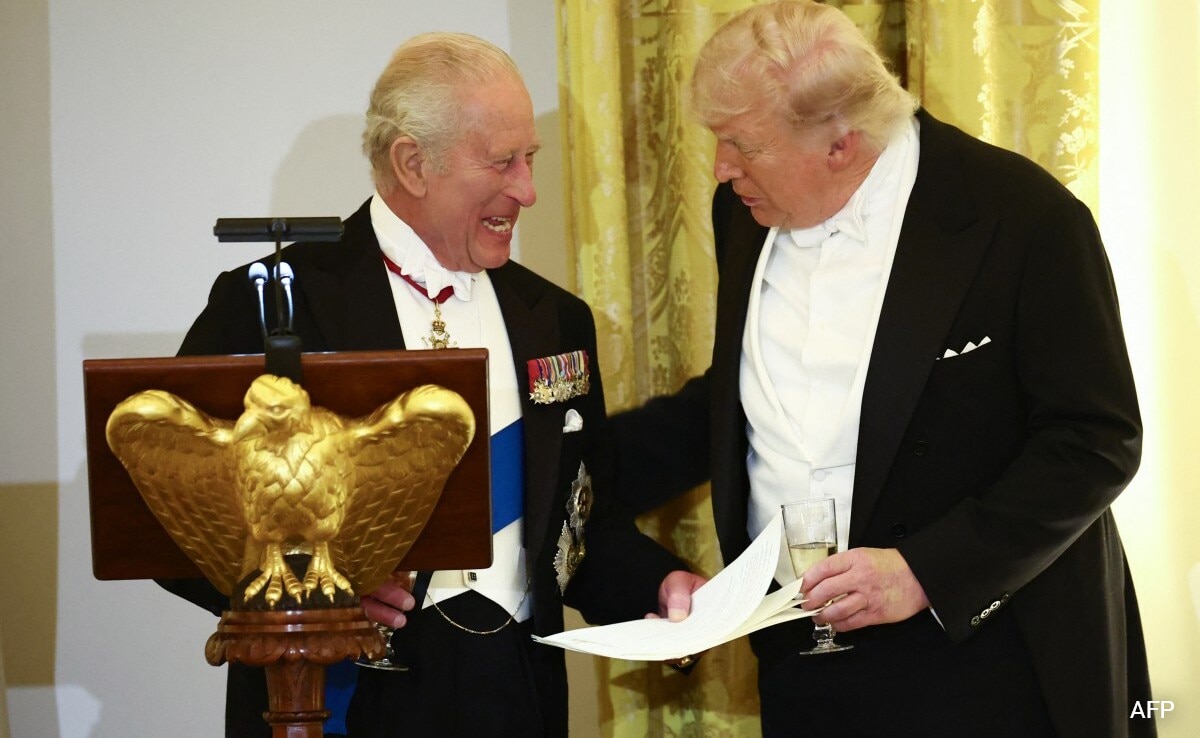 “Wow, That’s Nice”: Trump On Report Claiming He And King Charles Are Cousins