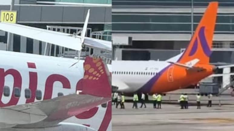 Delhi Airport Mishap: DGCA Off Rosters SpiceJet Pilot, ATC Control Officer After Plane Hits Akasa Aircraft