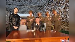 North Korea's Kim Jong Un Oversees Ballistic Missile Launch With His Daughter