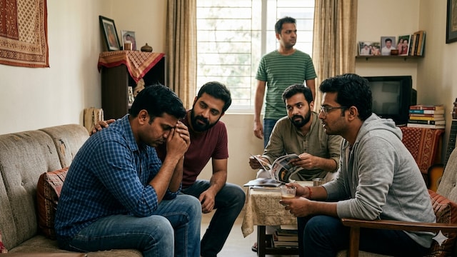 One of the key reasons mood swings in men area underreported is social conditioning