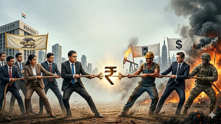 Rupee At Record Low: Oil-Dollar-War Trap Outweighing RBI's Countermoves?