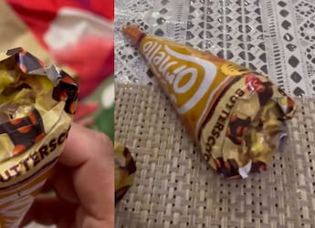 Blinkit Customer Claims He Got 'Half-Eaten' Cornetto Ice Cream, Company Reacts