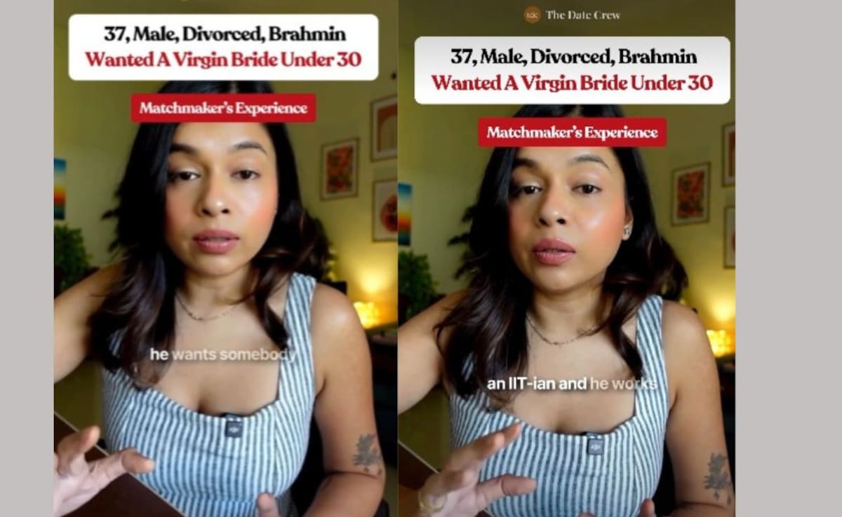 Divorced IITian, 37, Wants 'Young Virgin Brahmin Bride'. Internet Reacts