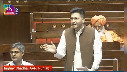 'मैं हाल ही में हटाया गया उपनेता हूं', ...जब राज्यसभा में AAP सांसद राघव चड्ढा ने कसा तंज