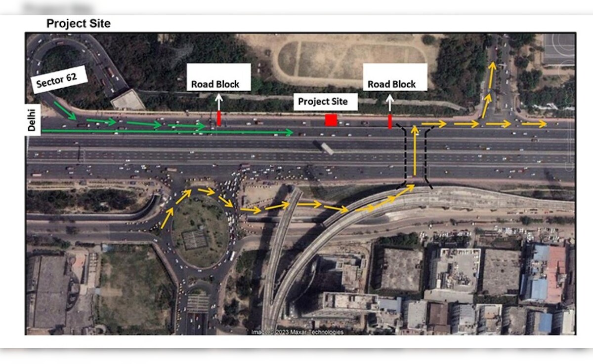 Traffic Advisory: 2 महीने के लिए बंद रहेगी नोएडा सेक्टर 62 के पास ये सर्विस रोड, DMRC ने दी जानकारी, गाजियाबाद वाले जान लें जरूरी बात