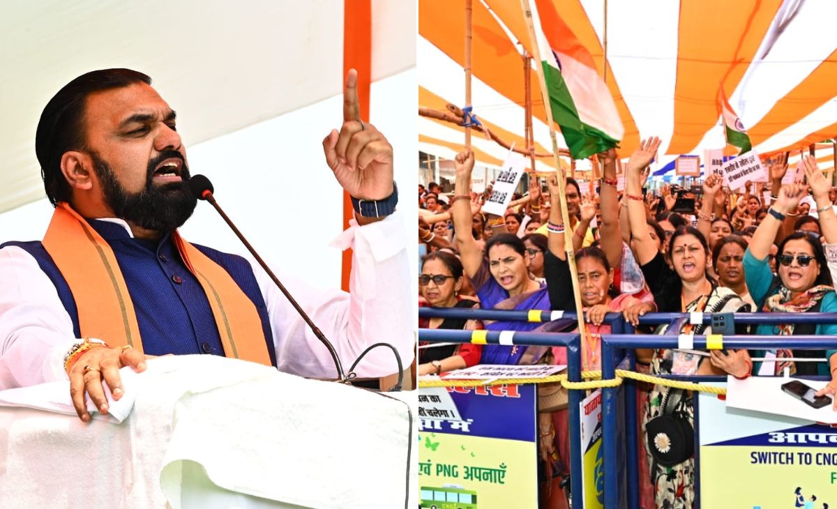 पटना में NDA की नारी शक्ति का शंखनाद, CM सम्राट बोले- 'आपका भाई यहां खड़ा, बहनों के साथ अन्याय नहीं होने देगा'