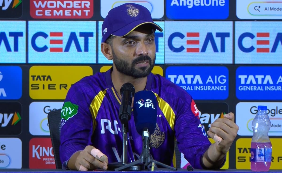 Yet To Win A Single Game, Ajinkya Rahane "Congratulated" In Press Conference. Epic Reaction Follows