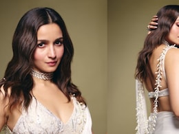 Alia Bhatt Turns Heads In A Custom Gaurav Gupta Mogra Saree In Mumbai
