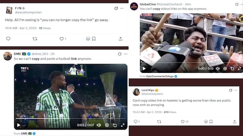 Video Links Can't Be Copied On X? Misleading Claim Goes Viral &mdash; Here's The Truth