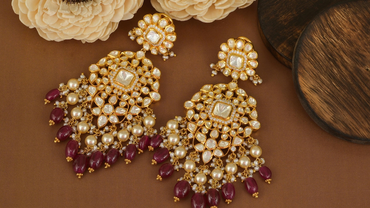 Best Polki Earrings for Summer Wedding Functions