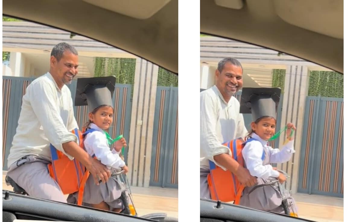 मेडल भी है...बेटी की मासूमियत पर फिदा हुआ सोशल मीडिया, वायरल हुआ बाप-बेटी का इमोशनल वीडियो