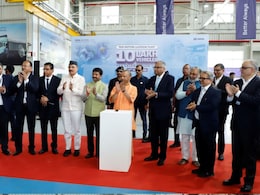 UP CM Yogi Adityanath Flags Off e-Bus As Tata Motors Celebrates 1 Million Unit Milestone