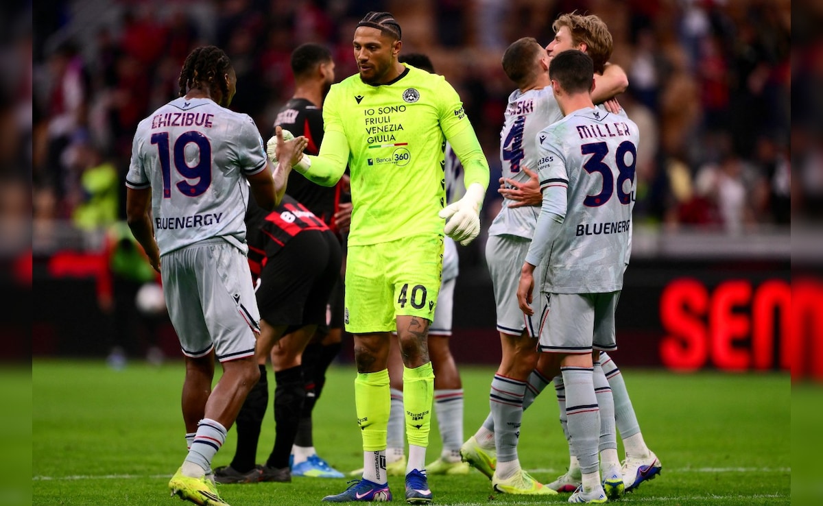 AC Milans Serie A Title Hopes In Tatters After Shock Udinese Defeat, Juventus Fourth