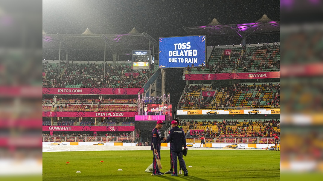 IPL 2026: RR Vs RCB Delayed By Rain In Guwahati, Toss Delayed To 8 PM As Weather Disrupts Clash