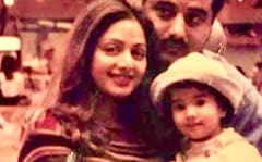 Boney Kapoor Drops A Throwback Pic With Sridevi, Janhvi Steals The Show