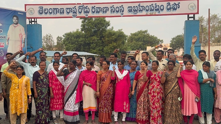 Telangana Transport Body Strike Impacts Bus Services Across Several Districts