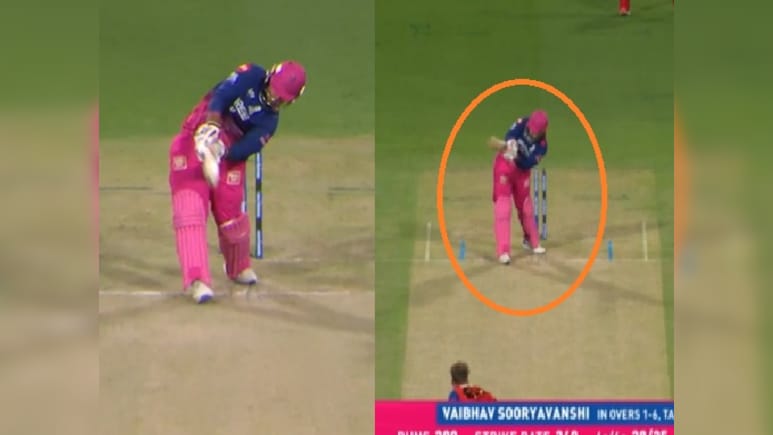 Video: माही जैसा औरा...'बिहारी बाबू' का धमाका, वैभव सूर्यवंशी के हेलीकॉप्टर शॉट ने मचाई खलबली, अश्विन भी हैरत में