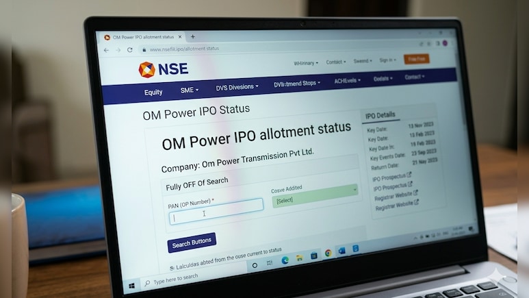 Om Power Transmission IPO Allotment Date: Check Status, GMP And Listing Details