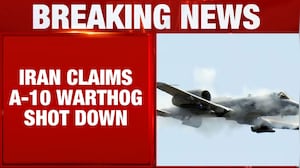 Iran Says It Downed US A-10 Warthog Fighter Jet Near Strait Of Hormuz
