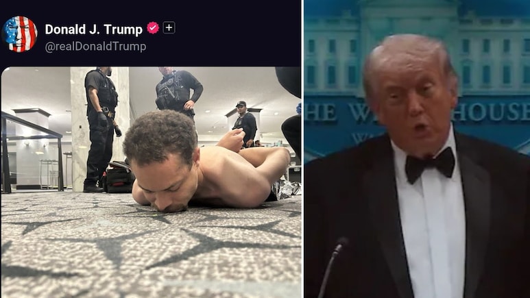 'जैसी करनी वैसी भरनी', ट्रंप के प्रोग्राम में हुई फायरिंग पर कांग्रेस नेता ने कहा- ये तो होना ही था